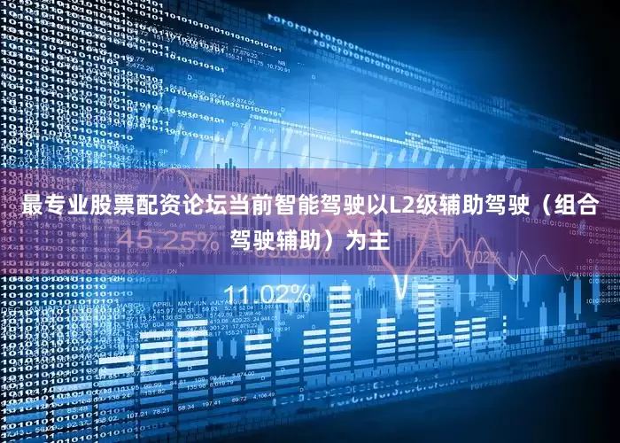 最专业股票配资论坛当前智能驾驶以L2级辅助驾驶（组合驾驶辅助）为主